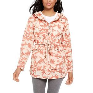 Columbia West Bluff Printed Hooded Jacket Pink Camo size 2X Plus